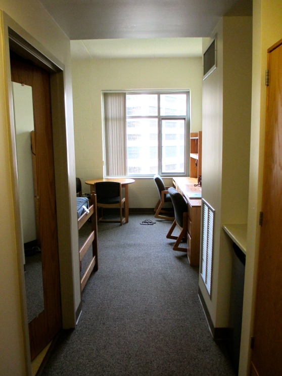 My dorm room for the next six weeks