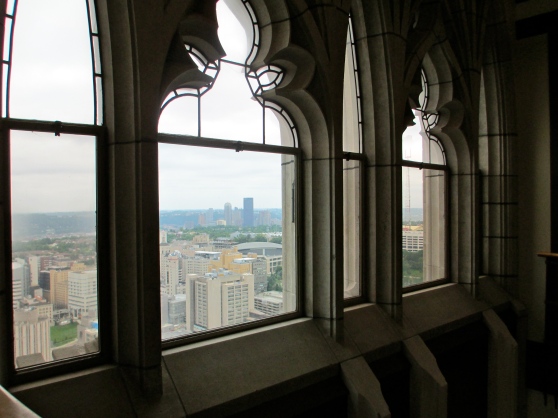 Through the windows of the Cathedral